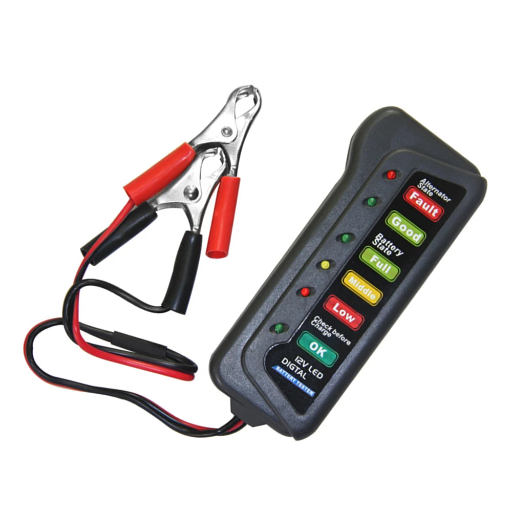 Digital Battery and Brake Fluid Tester Kit - QUARTER MILE