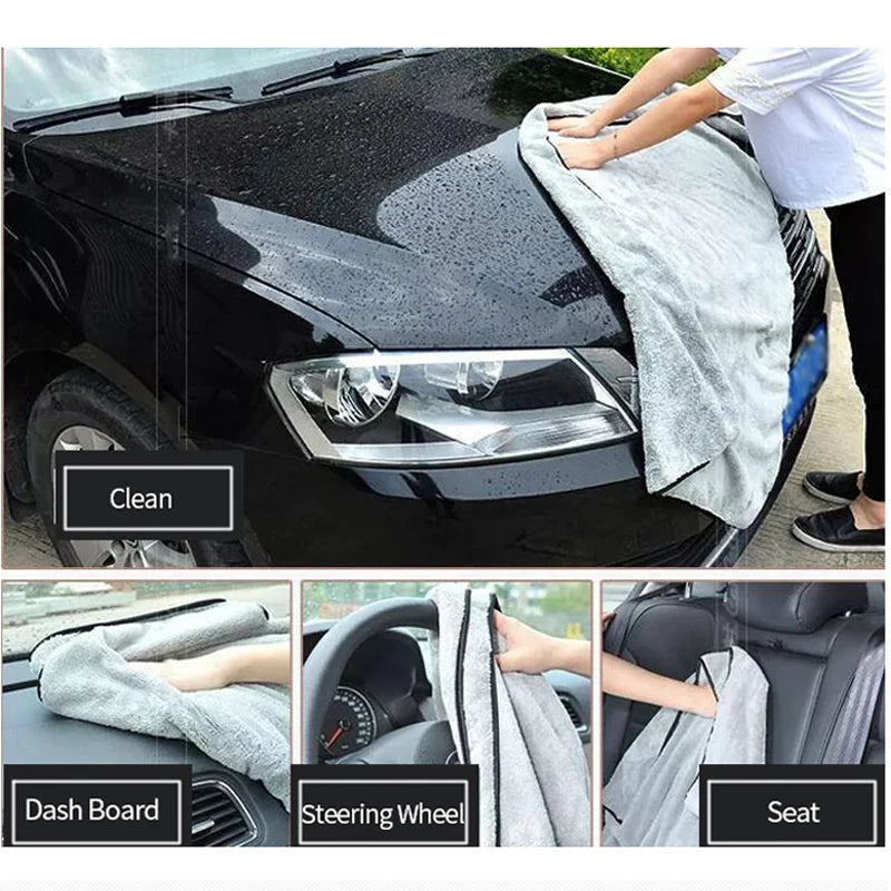 Microfibre Car Wash Towel - QUARTER MILE