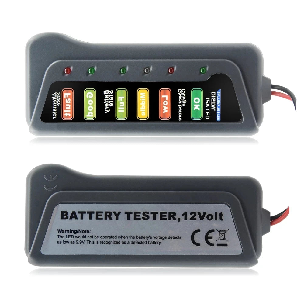 Digital Battery and Brake Fluid Tester Kit - QUARTER MILE