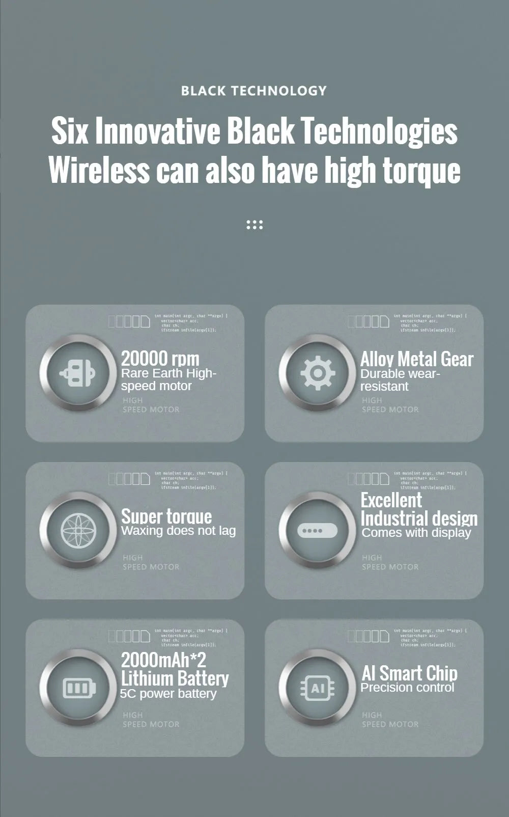 Car Handheld Wireless Polisher - QUARTER MILE
