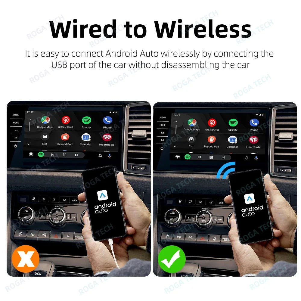 Android Auto Wireless Adapter - QUARTER MILE