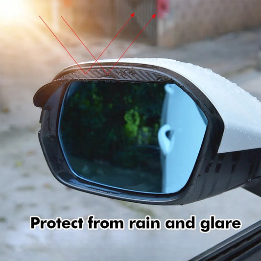 Car Mirror Rain Visor - QUARTER MILE