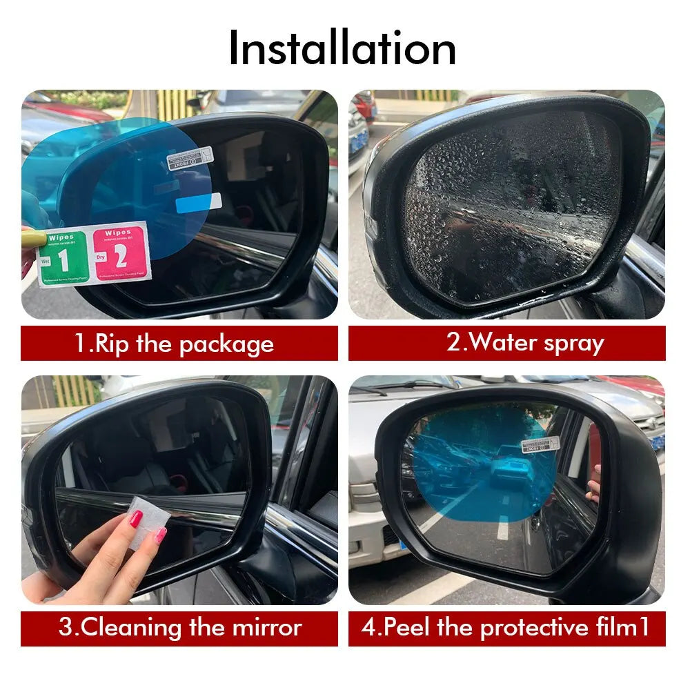 Rainproof Car Mirror Film - QUARTER MILE