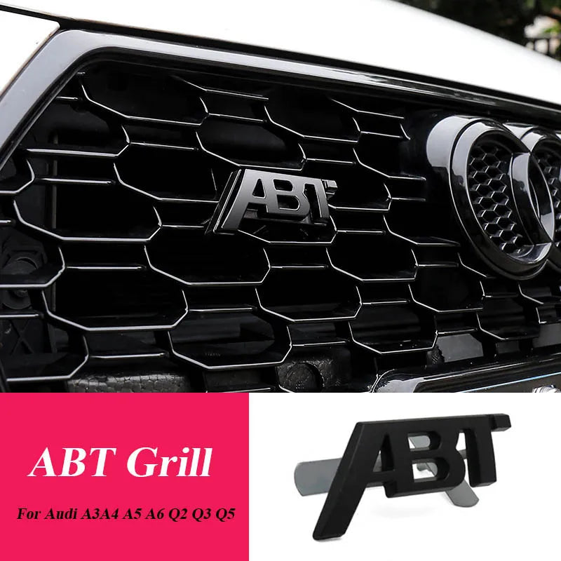 3d Metal ABT Emblem Badge - QUARTER MILE