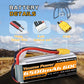 4S Lipo Battery 14.8V 6500mah 60C - QUARTER MILE