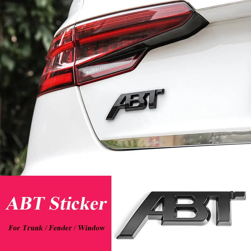 3d Metal ABT Emblem Badge - QUARTER MILE